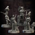 Female Pirate Gunners Set