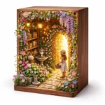 Flower Girl Book Nook