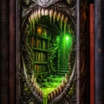 Alien Mouth Book Nook