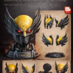 Wolverine Mask BaseStand - MARVEL — (5)